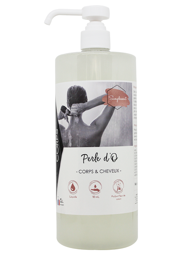 Gel douche corps/cheveux, Perle d’O-image